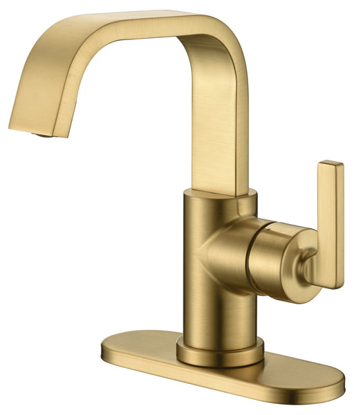 Single Handle Bathroom Faucet in Champagne Bronze 597LF-CZMPU